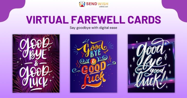 Meaningful Goodbyes: The Power of Farewell Cards