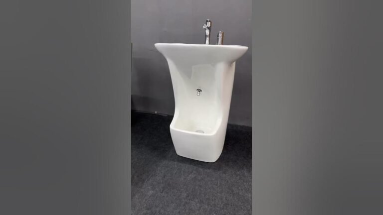 Creating a Convenient Wudu Zone Using a Basin With Foot Wash